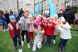 vidkrittya novog osportivnogo maydanchika u ternopoli na vul luchakivkogo 10